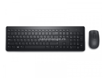 DELL KM3322W Wireless US tastatura + miš crna