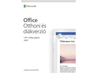 MICROSOFT Office 2019 Home and student version Medialess Hungarian