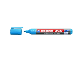 Marker za belu tablu 360 1,5-3mm, zaobljeni Edding svetlo plava