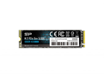 SSD Silicon Power Ace P34A60 256 GB - PCIe 3.0 x4, 2200 1600 MBs, SP256GBP34A60M28