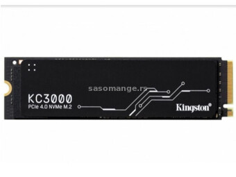 Kingston SSD 512GB/M.2/NVMe/crna ( SKC3000S/512G )
