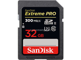 SanDisk SDHC 32GB Extreme Pro 300MB/s