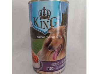 King konzerva za pse - Jetra 415g