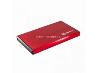 S BOX HDC 2562 R, Kućište za Hard Disk, Red