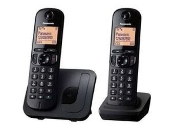 Panasonic KX-TGC212FXB bežični telefon crni