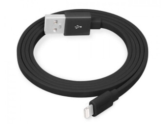 E-GREEN Kabl za iPhone 5,6,7 1m crni