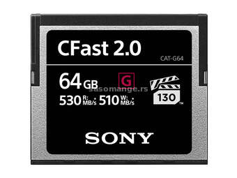 Sony 64GB CFast 2.0 G 530MB/s