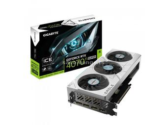 GIGABYTE GeForce RTX 4070 Ti SUPER EAGLE OC ICE (GV-N407TSEAGLEOC ICE-16GD) grafička kartica