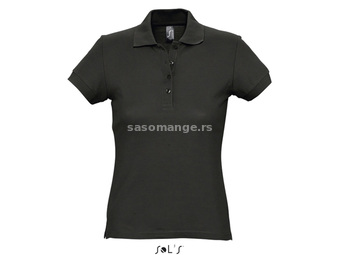 Sols Ženska Polo majica Passion Black veličina M 11338