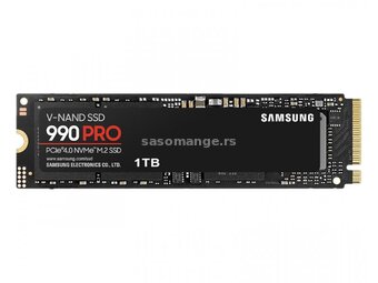 SAMSUNG 1TB M.2 NVMe SSD, 990 Pro series (MZ-V9P1T0BW)