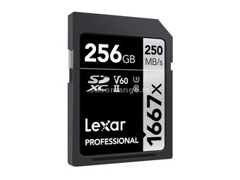 Lexar 256GB Professional 250MB/s 1667x UHS-II
