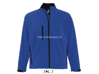 Softshell muška jakna Sols Relax Royal Blue 3XL 46600
