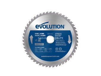 List testere za čelik 50 zubaca - EVO210-STEEL - Evolution 210/25,4mm