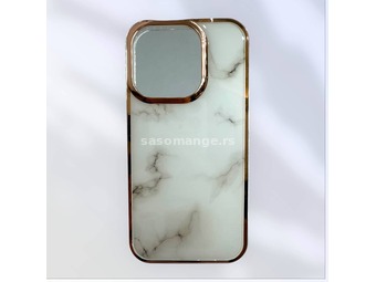 Maska Hard Case Marble za iPhone 15 pro bela