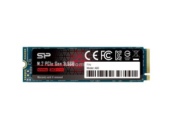 SILICON POWER A80 512GB SSD, M.2 2280, PCIe Gen3x4, ReadWrite: 3400 3000 MBs ( SP512GBP34A80M28 )