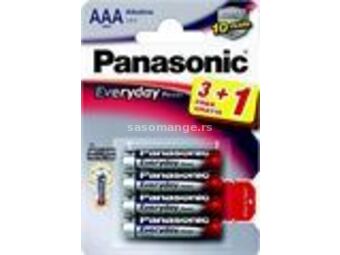 PANASONIC baterije LR03EPS, 4BP -AAA 4kom 3+1F Alkaline Everyday P