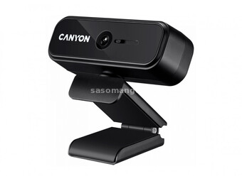 CANYON C2N, 1080P full HD 2.0Mega fixed focus webcam with USB2.0 connector, 360 degree rotary vie...