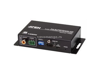 True 4K HDMI Repeater with Audio Embedder and De-Embedder VC882