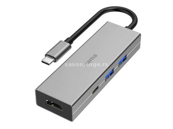 Hama USB-C Multiport Hub: 2 X USB-A, USB-C I HDMI