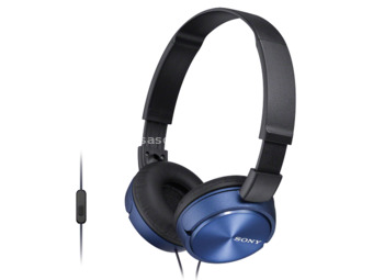 SONY MDR-ZX310APL slušalice sa mikrofonom (Plava) 3.5mm (četvoropolni) 10Hz - 24KHz 98dB 30mm