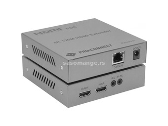 PROCONNECT Extender HDMI 1.4 Over LAN Cat5e/6 Infra audio 4K 120m-ig