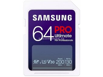 SAMSUNG 64GB MB-SY64S/WW PRO Ultimate SDXC memorijska kartica sa čitačem