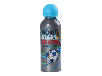 Alu Flowy, flašica za vodu, aluminijumska, Football, 500ml ( 140913 )
