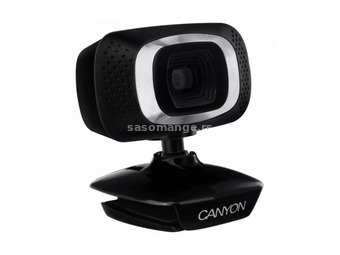CANYON C3, 720P HD webcam with USB2.0. connector, 360 rotary view scope, 1.0Mega pixels, Resolut...