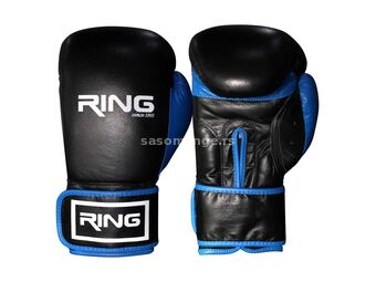 RING rukavice za boks 10 OZ kozne - RS 3211-10 blue