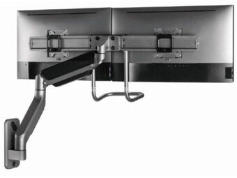 Gembird MA-WA2-02 podesivi dupli zidni drzac za monitor,tilt, 17-32 max.2x8kg
