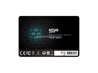 Silicon Power Ace - A55 512GB SSD SATAIII (3D NAND) 3D NAND, SLC Cache, 7mm 2.5'' Blue - Max 560/...