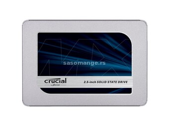 CRUCIAL MX500 1TB SSD, 2.5" 7mm, SATA 6 Gbs, ReadWrite: 560 510 MBs, Random ReadWrite IOPS 95K90...
