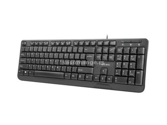 TROUT, Slim Multimedia Keyboard US, USB, Black ( NKL-0967 )