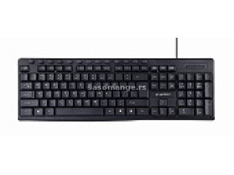 Multimedia Keyboard US, USB, Black ( KB-UM-107 )