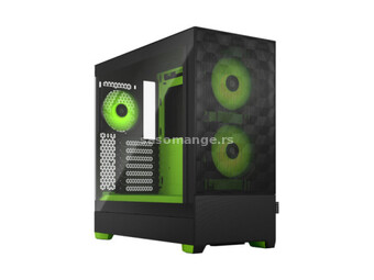 Fractal Design kućište Pop air RGB green core TG clear tint, FD-C-POR1A-04