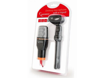 MIC-D-03 Gembird mikrofon sa tripodom 3,5mm black
