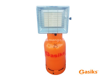 Komplet plinska boca od 5 kg sa grejalicom od 3 kW + crevo + regulator
