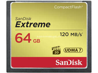SanDisk Compact Flash 64GB Extreme 120MB/s
