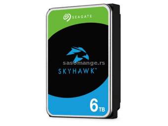 Seagate 6TB 3.5 inča SATA III 256MB ST6000VX009 SkyHawk Surveillance Hard disk