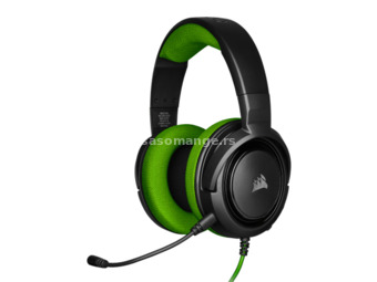CORSAIR Gejmerske slušalice HS35 (Crna-zelena) CA-9011197-EU
