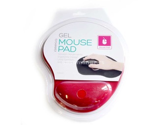 Omega Podloga za miša OMPGR gel crvena