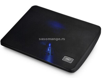Hladnjak za laptop DeepCool WINDPALMINI - pogodan za 15,6, 140mm ventilator sa plavim osvetljenj...