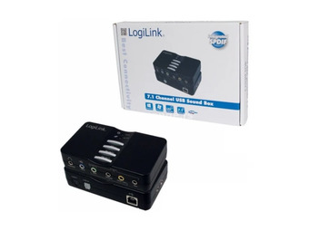 Zvučna Kartica MMS USB 7.1 LogiLink Soundbox 7.1