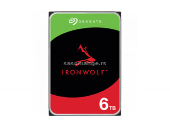 SEAGATE HDD IronWolf NAS (3.5'/ 6TB / 256m/ SATA/ 5400rpm)