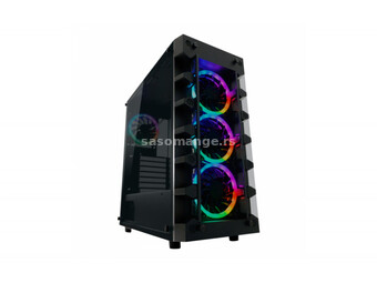 TOWER LC Power Gaming 709B-ON Solar_System_X HD Audio 2xUSB3.0 4xARGB 120mm case fans