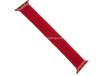FIXED Elastic Nylon Strap for Apple Watch 42/44mm S size red