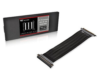Thermaltake PCI express extender/black/PCIE 16X/300mm, AC-045-CN1OTN-C1