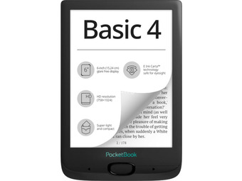 POCKETBOOK Basic 4 6" 8GB Black