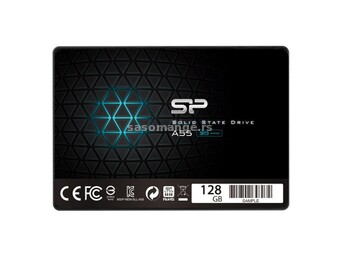 SILICON POWER Ace A55 128GB SSD, 2.5 7mm, SATA 6Gbs, ReadWrite: 560 530 MBs ( SP128GBSS3A55S25 )