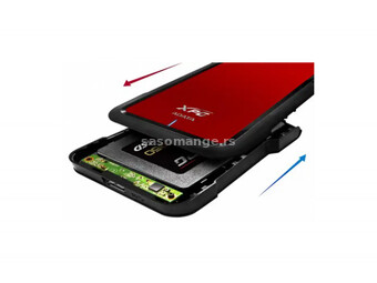 HDD Rack 2.5 SATA USB 3.1 A-Data AEX500U3-CRD